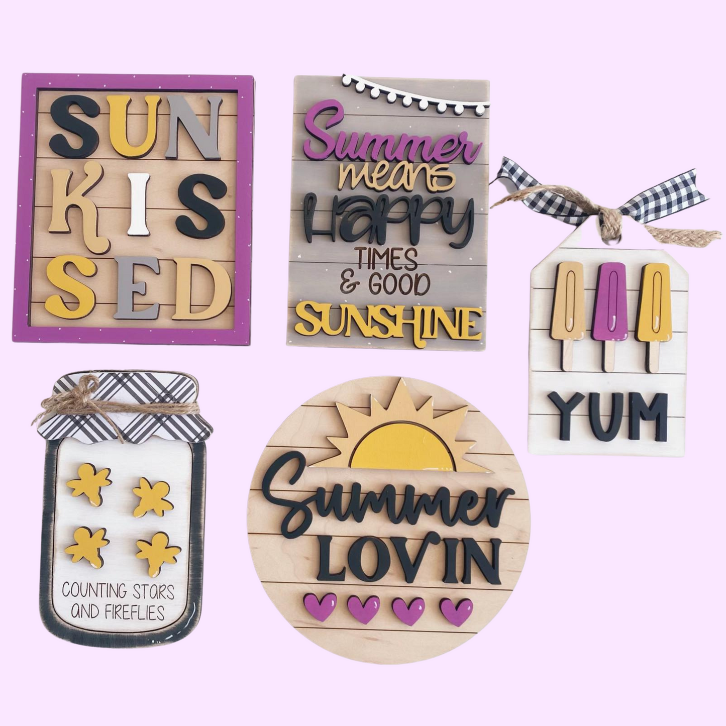 Summer Lovin' DIY Tiered Tray Kit