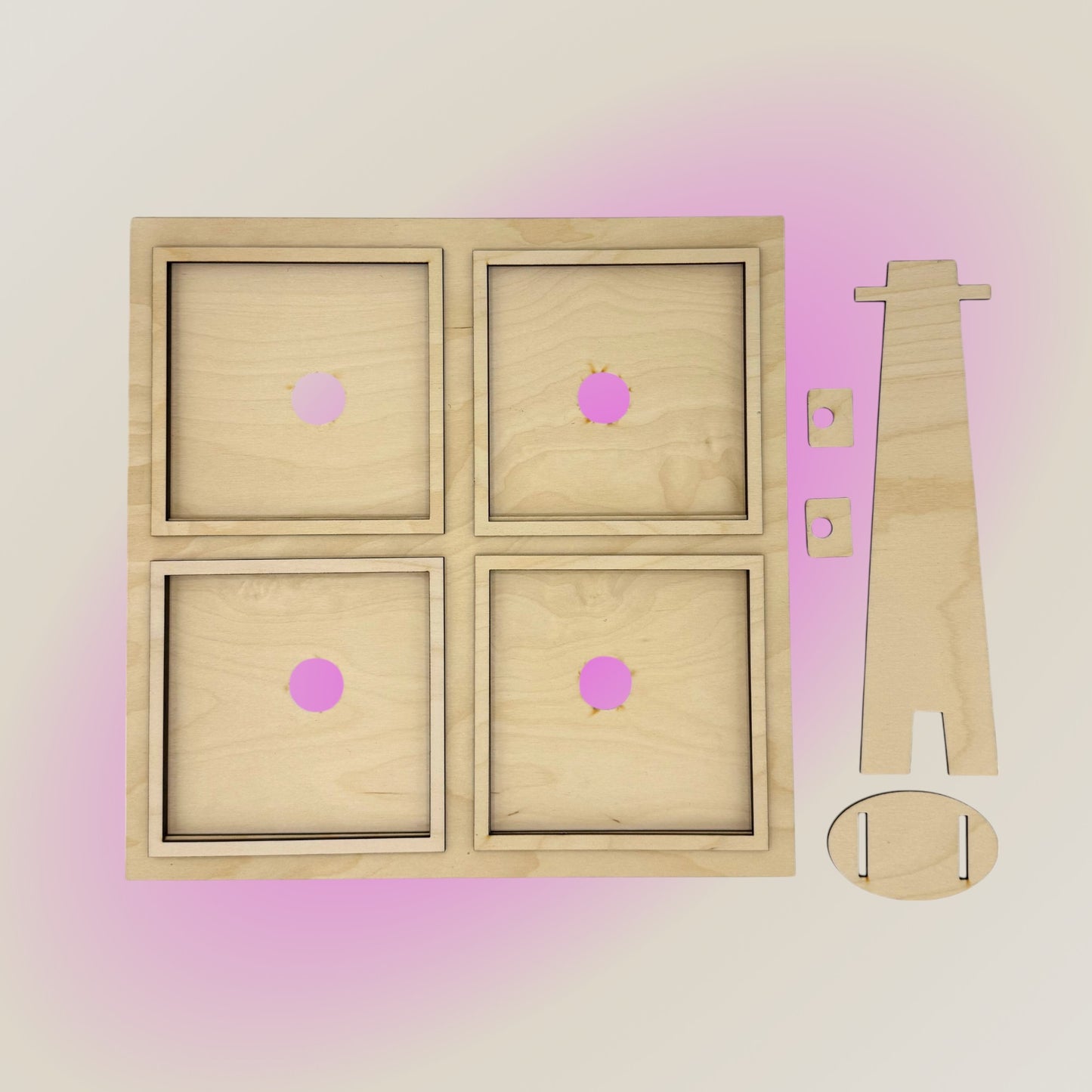 DIY Interchangeable Window Standing Frame