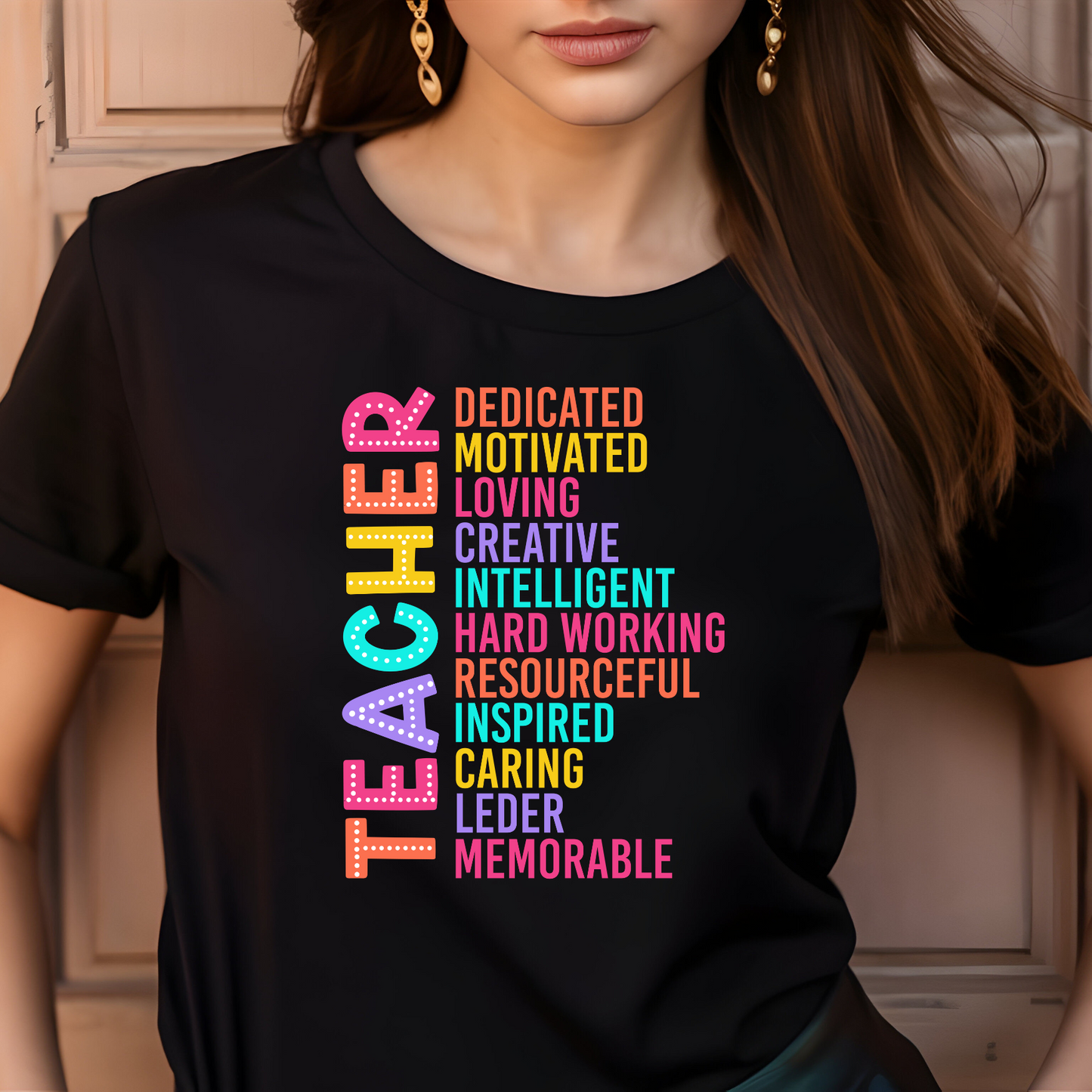 Bright Teacher Acronym T-Shirt |  Inspirational Tee
