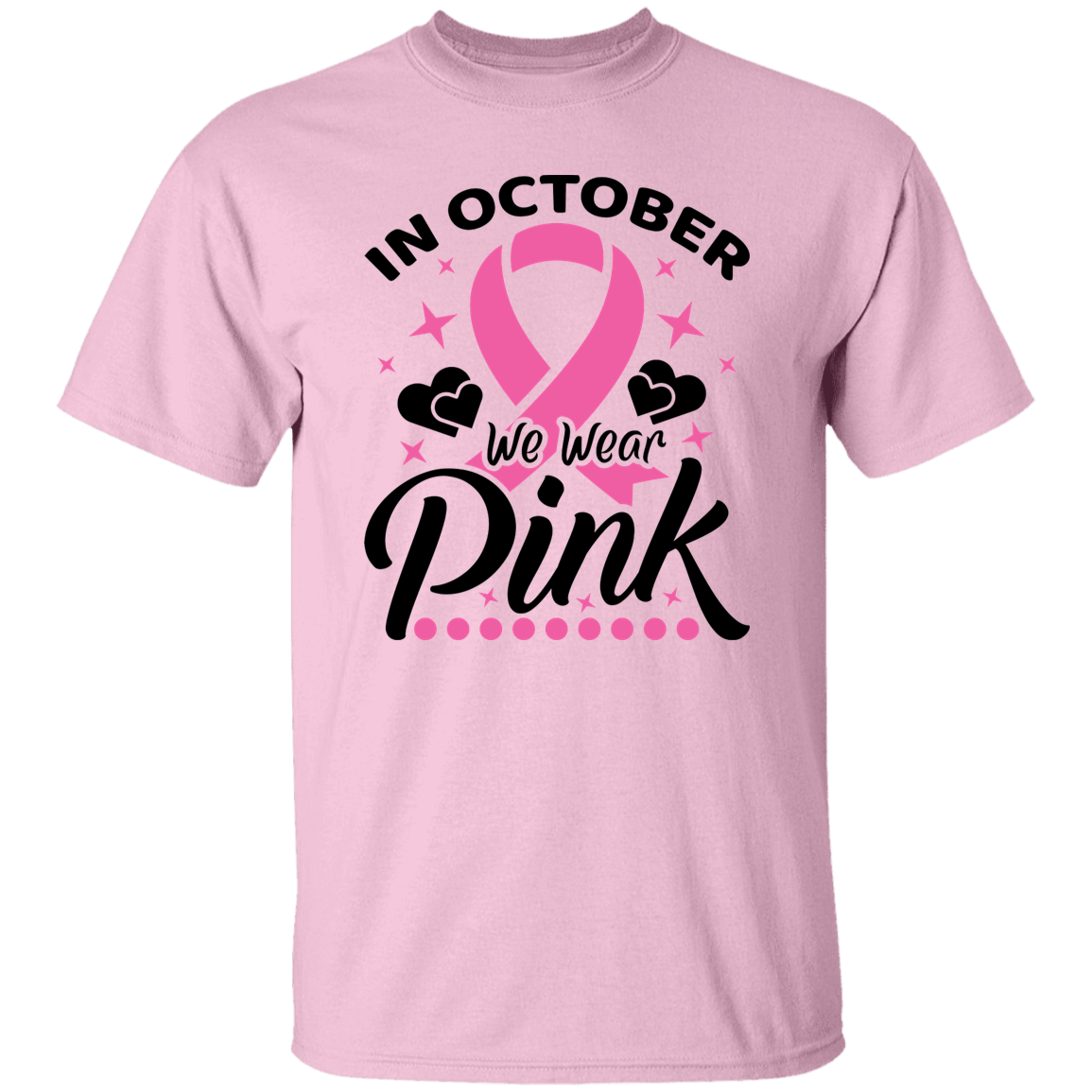 In October We Wear Pink T-Shirt