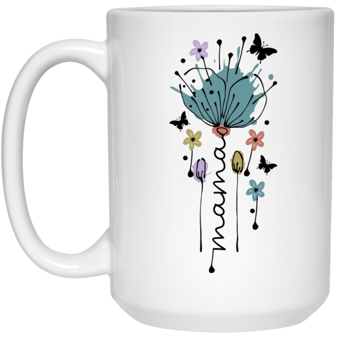 Mama Flower Mug