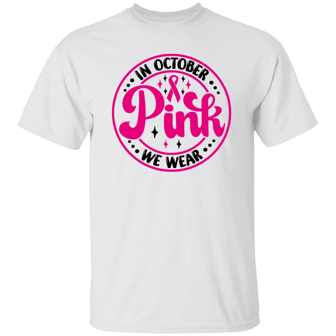 In October We Wear Pink T-Shirt