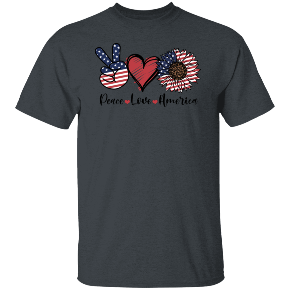 Peace Love America T-Shirt