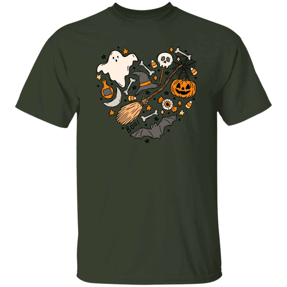 Halloween Cute Spooky Heart