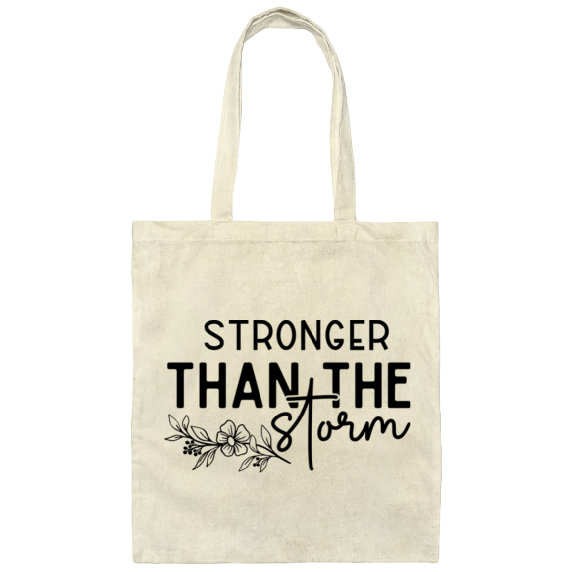 Stronger Than The Storm Tote Bag