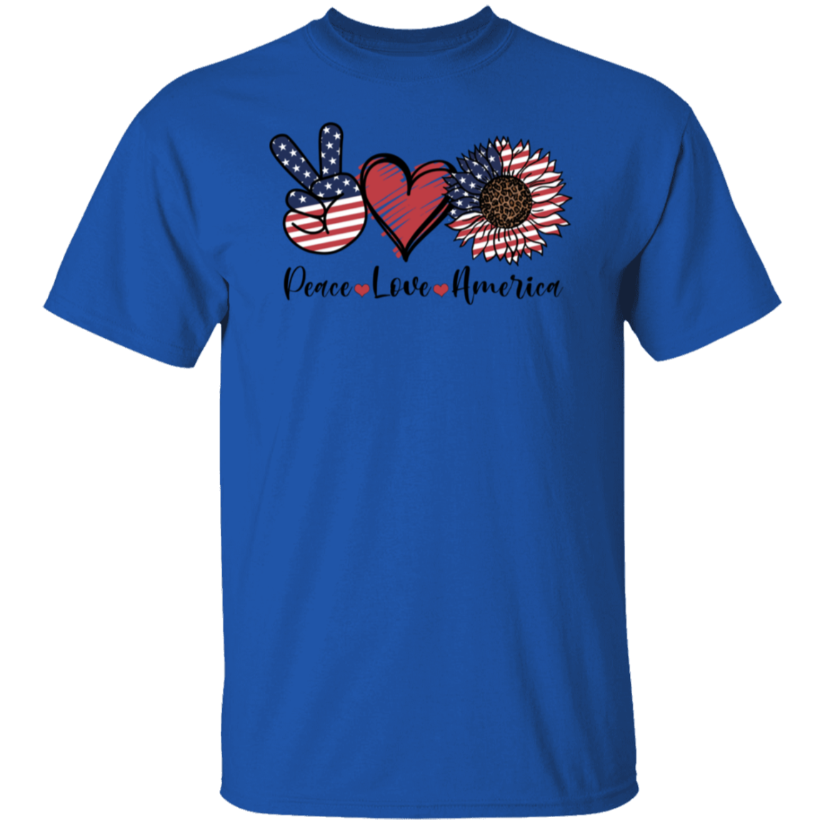 Peace Love America T-Shirt