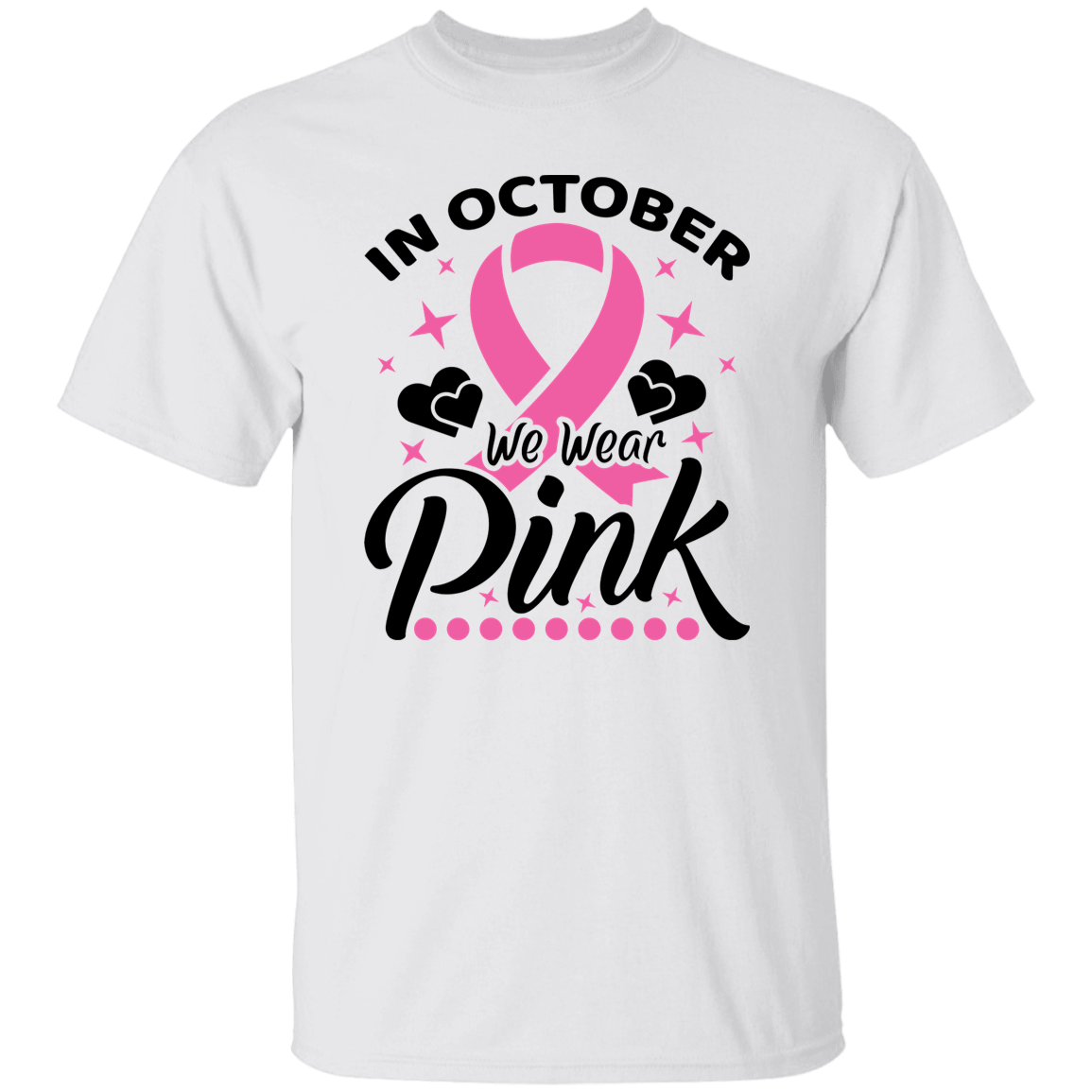 In October We Wear Pink T-Shirt