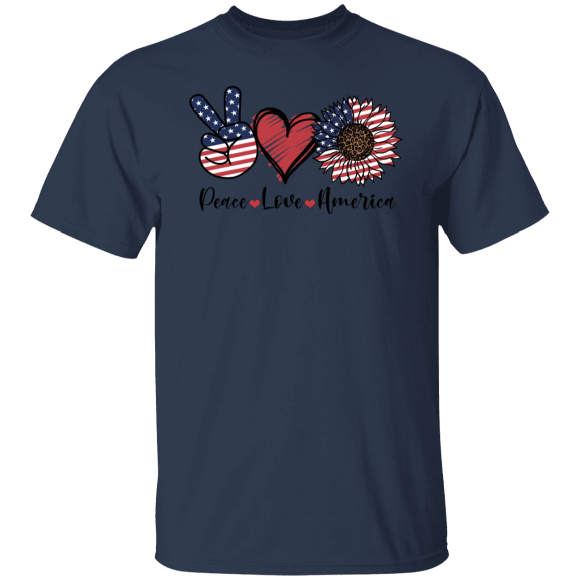 Peace Love America T-Shirt