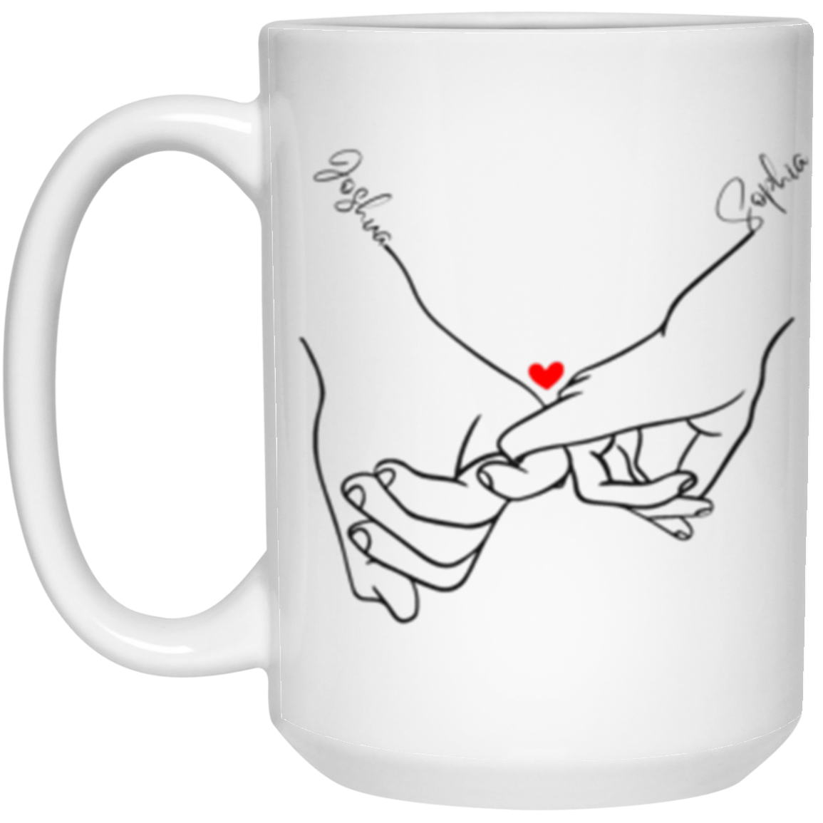 Pinky Promise Personalized Mug