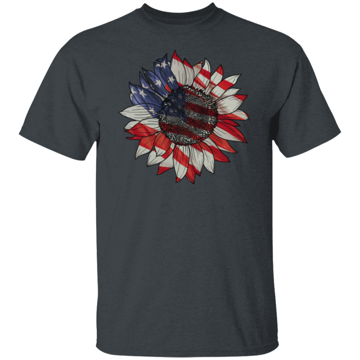America Sunflower T-Shirt