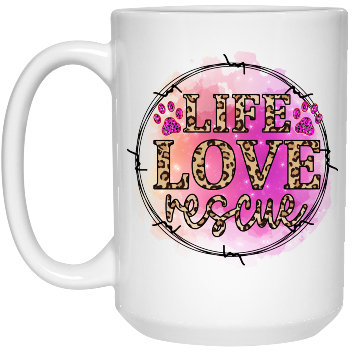 Life Love Rescue Mug