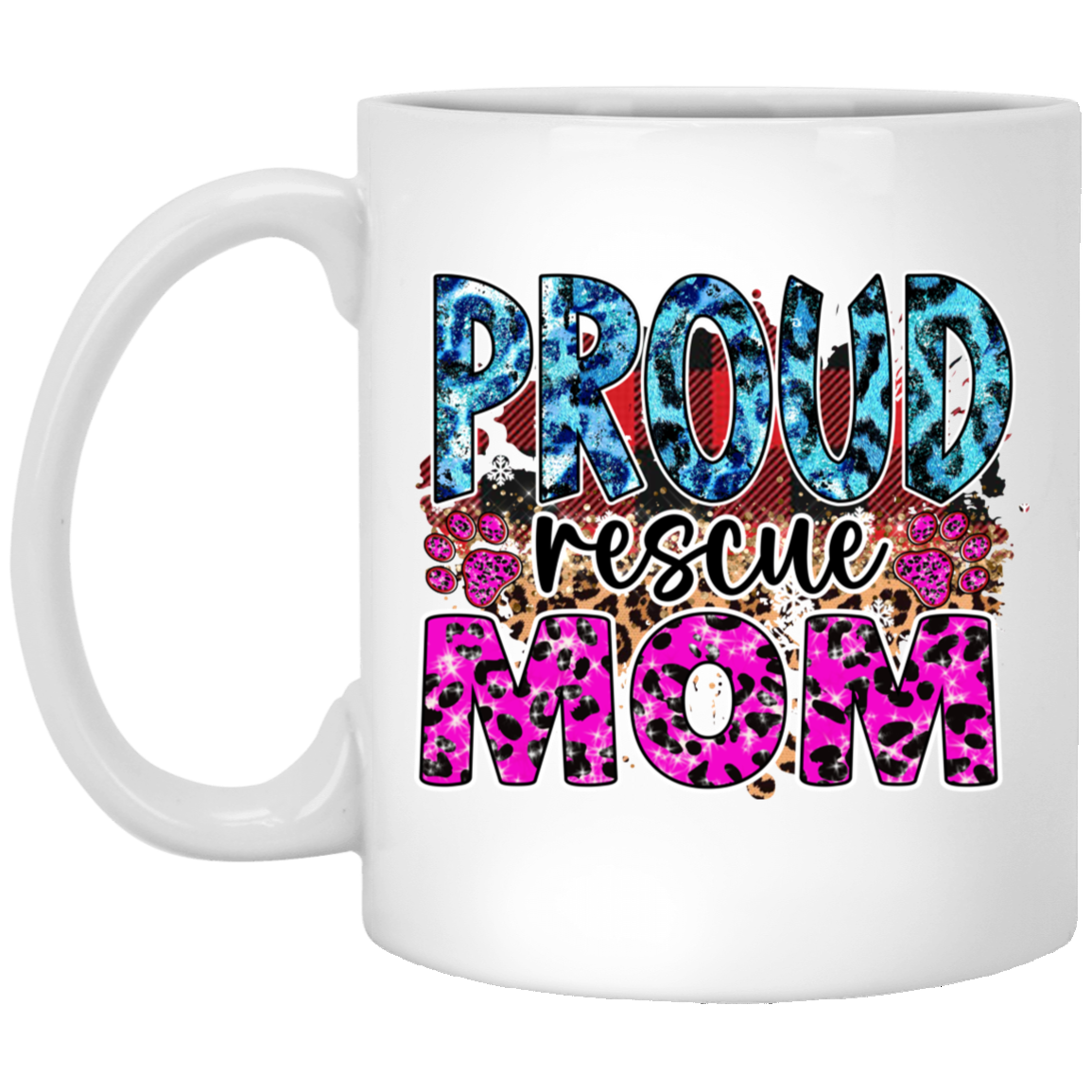 Proud Rescue Mom Mug