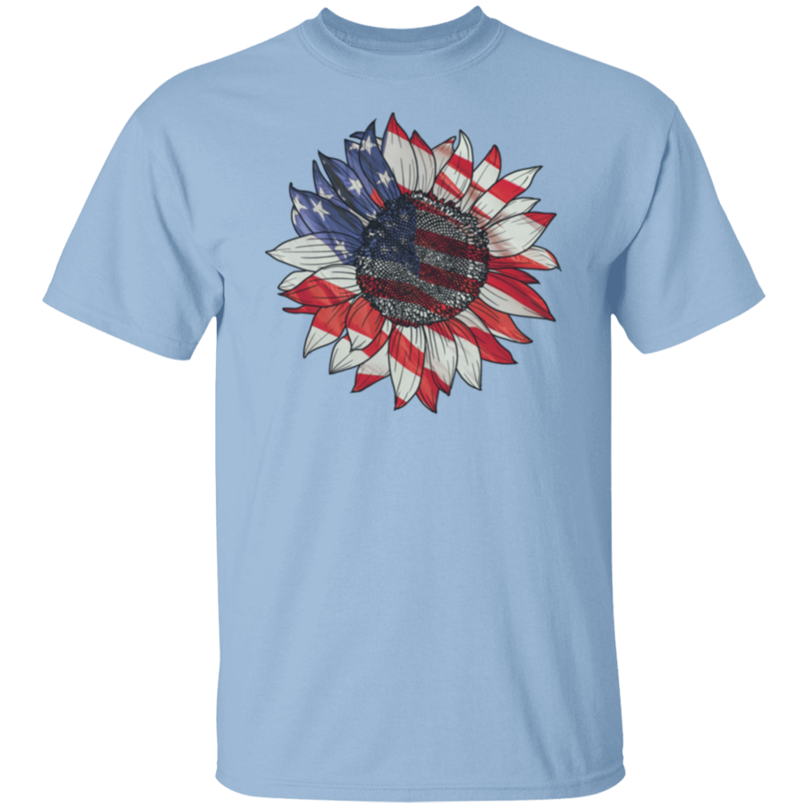 America Sunflower T-Shirt