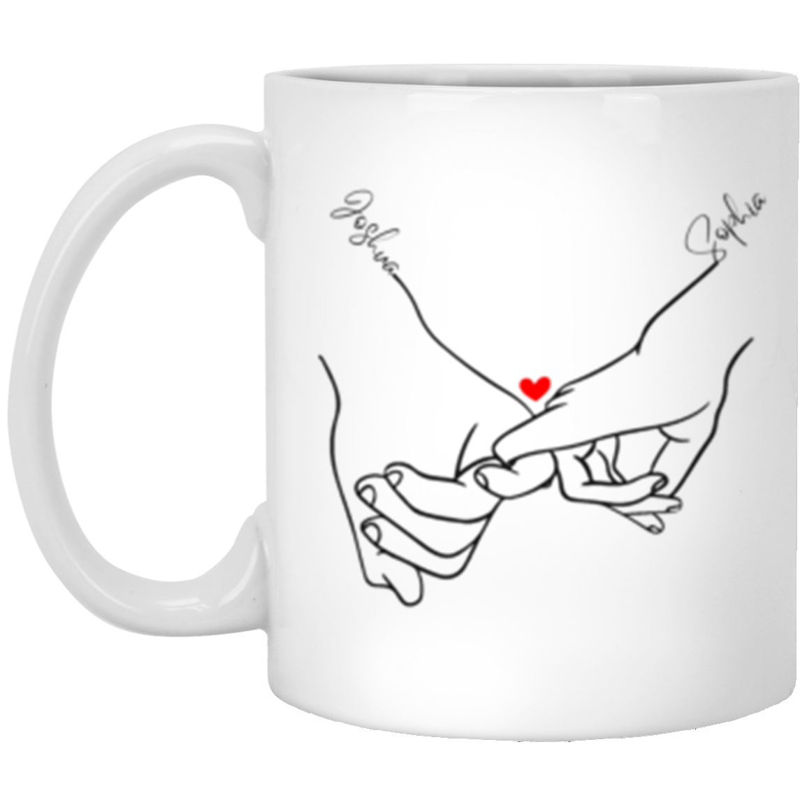 Pinky Promise Personalized Mug