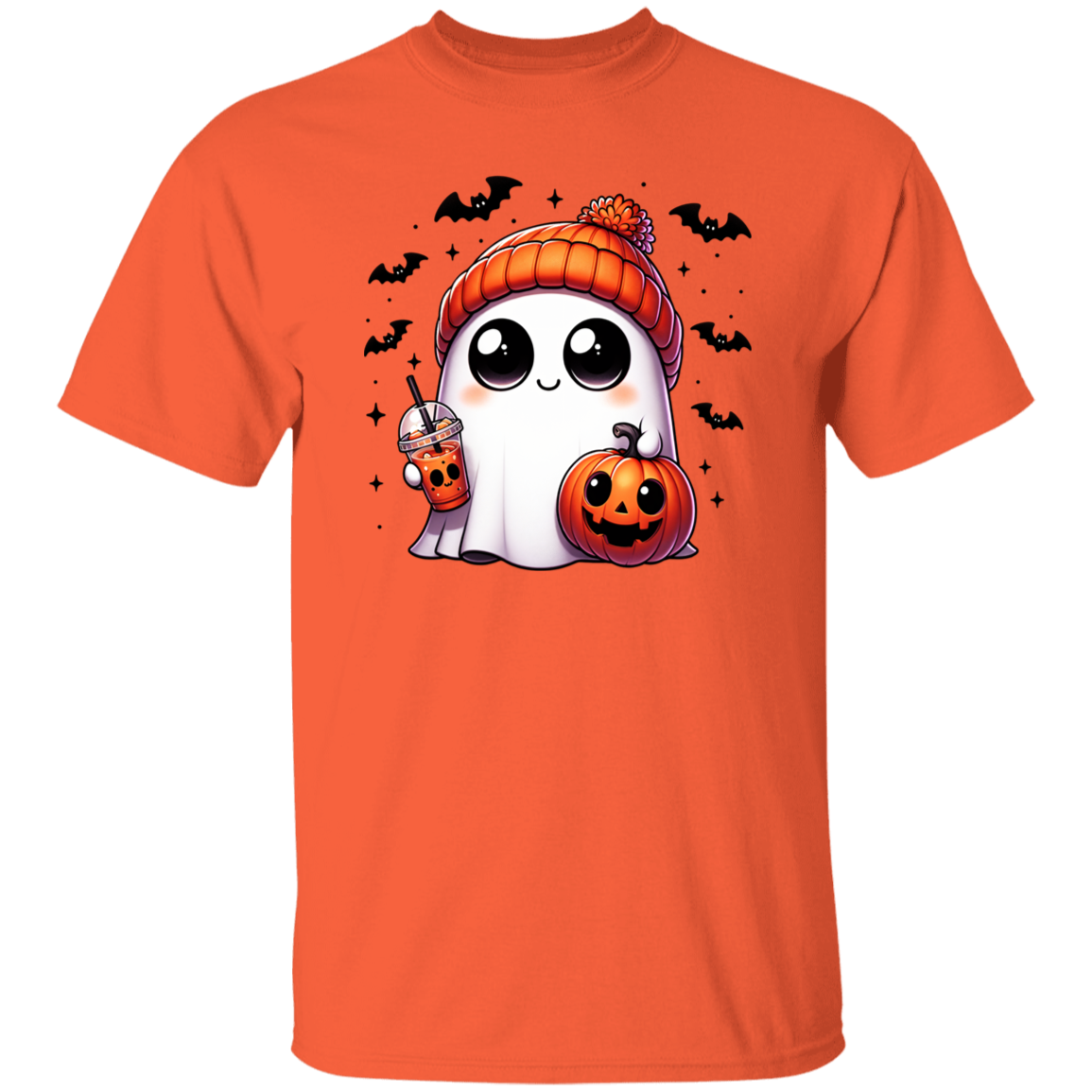 Halloween Cute Coffee Ghost