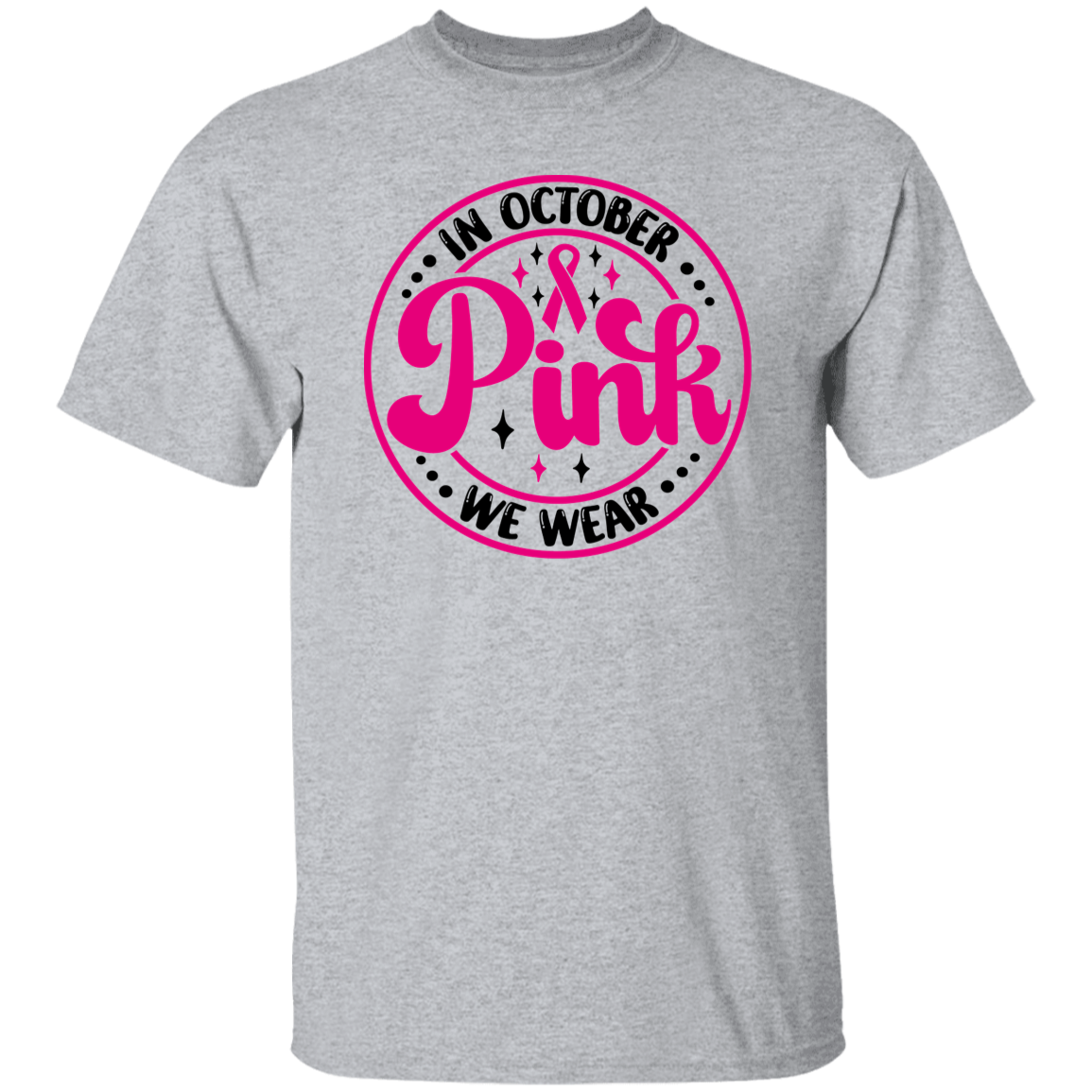 In October We Wear Pink T-Shirt