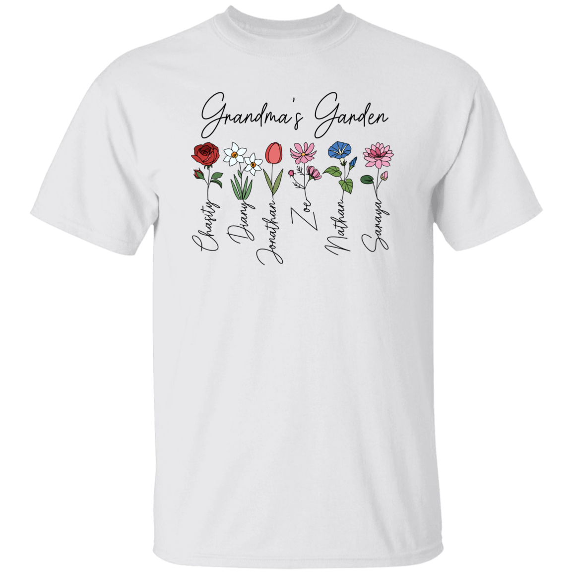 Grandma’s Garden Custom T-Shirt