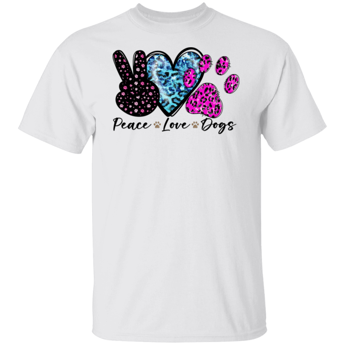 Peace Love Dogs T-Shirt