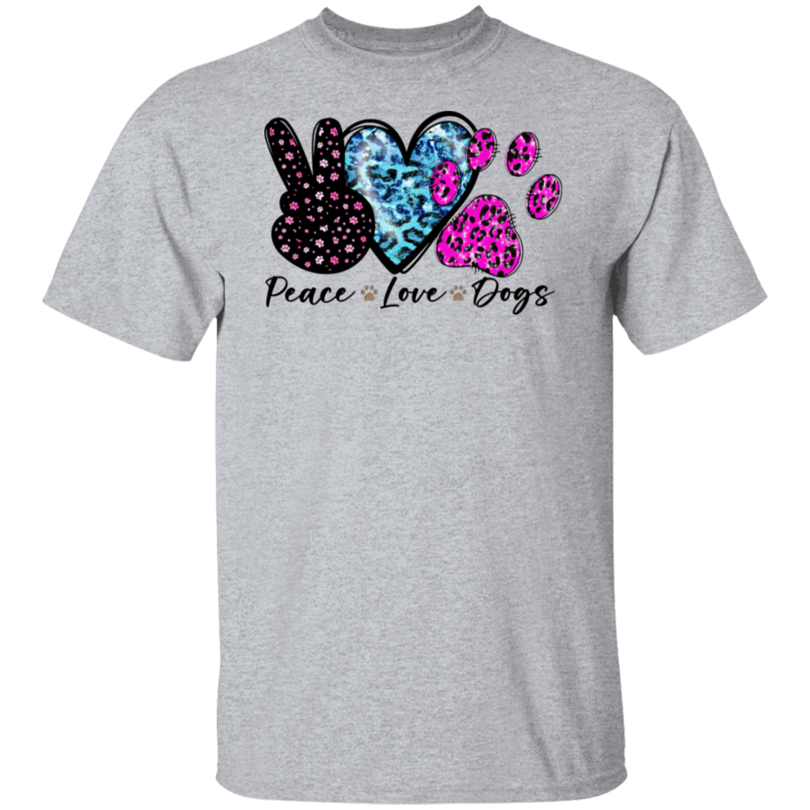 Peace Love Dogs T-Shirt