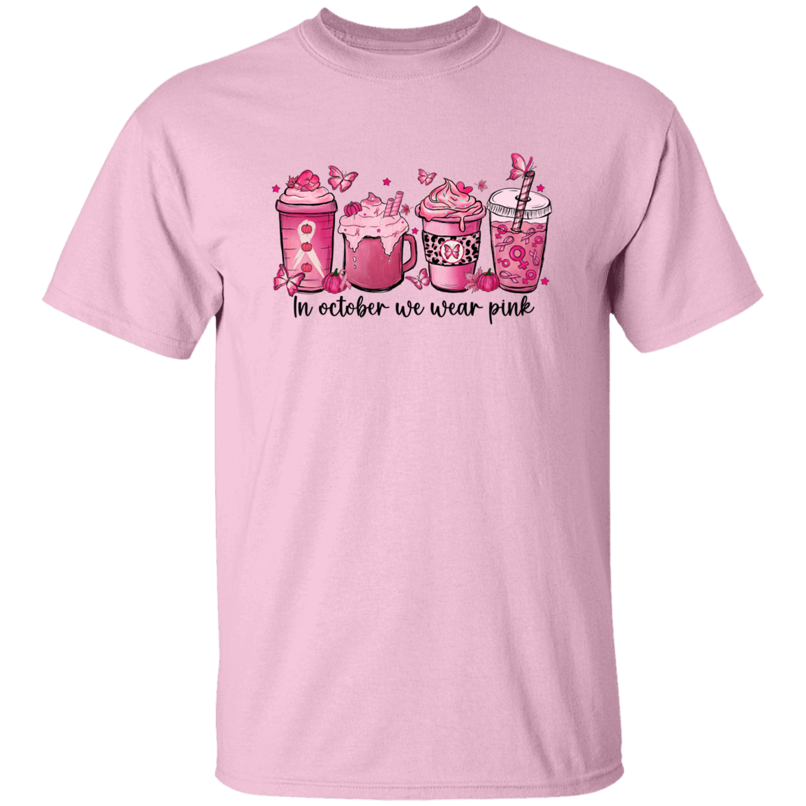 In October We Wear Pink T-Shirt