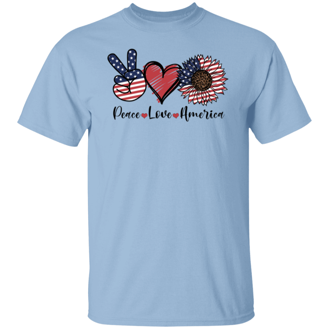 Peace Love America T-Shirt