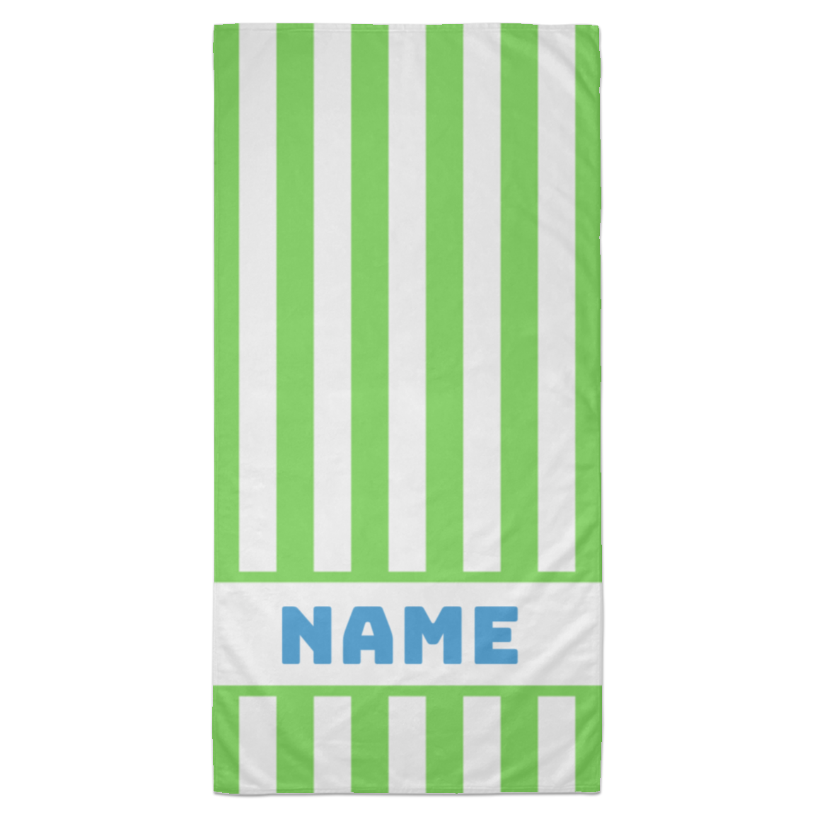 Personalized Stripe Towel