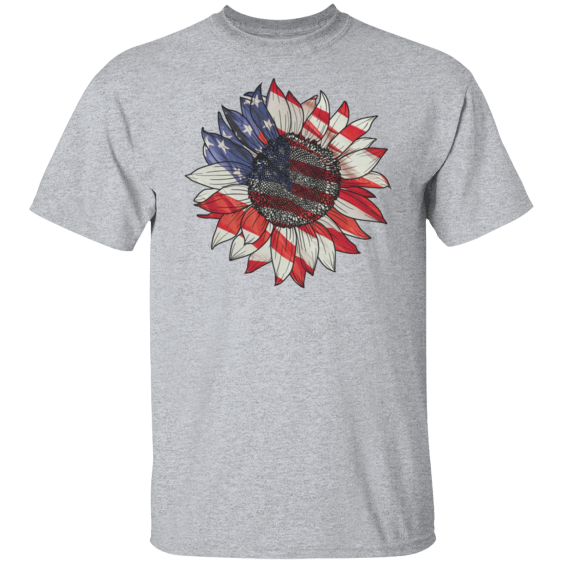 America Sunflower T-Shirt
