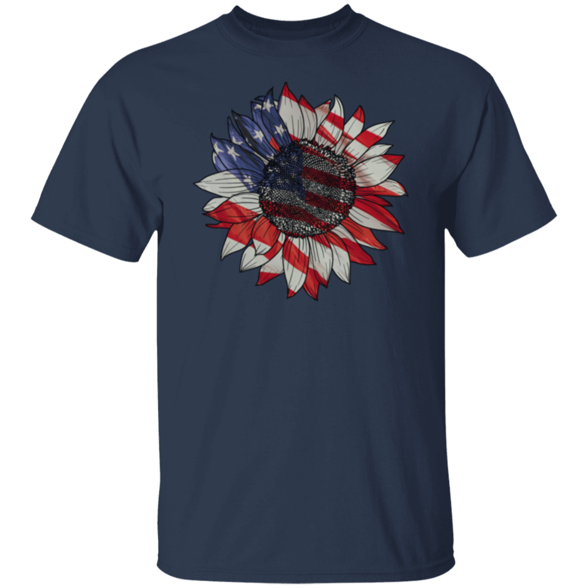 America Sunflower T-Shirt