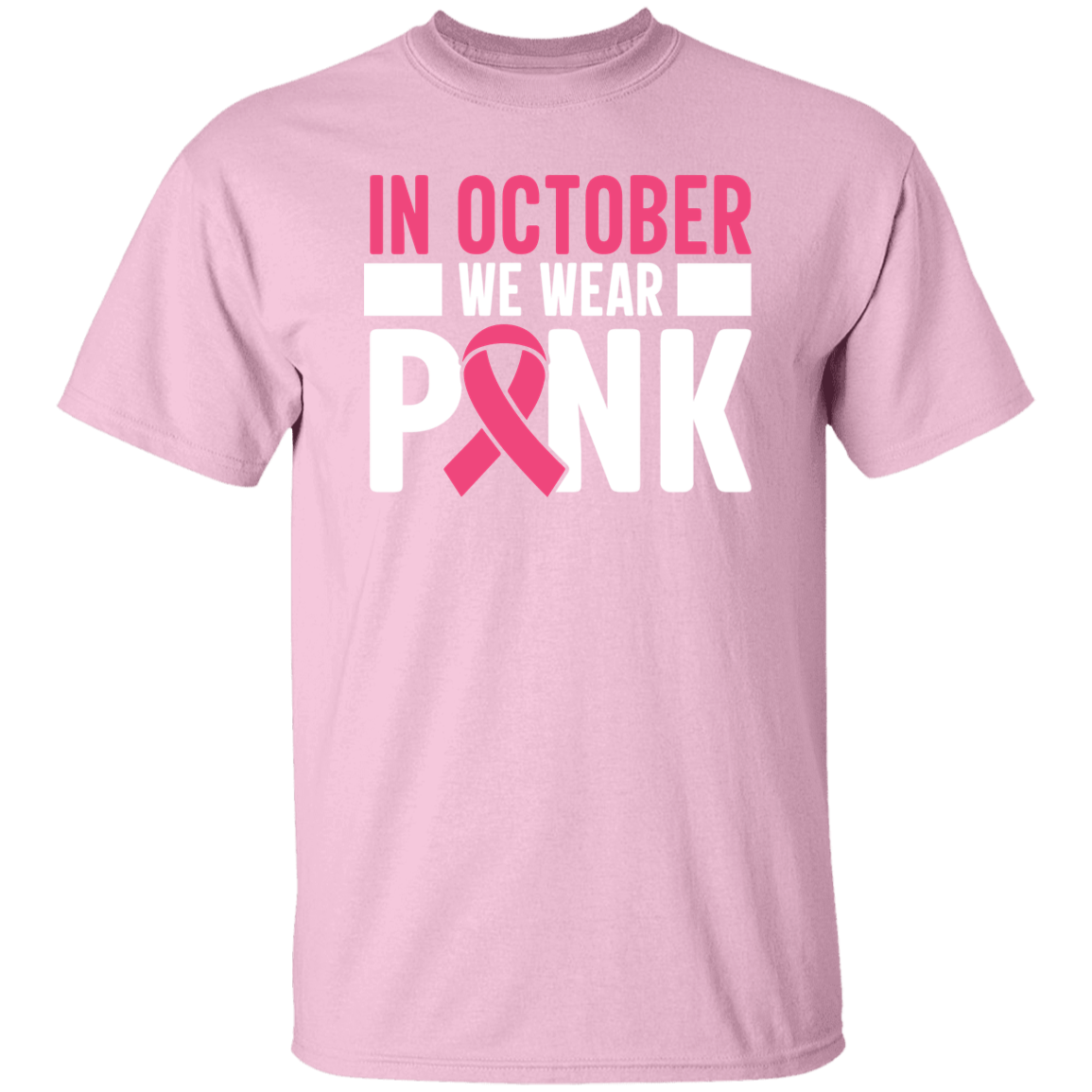 In October We Wear Pink T-Shirt