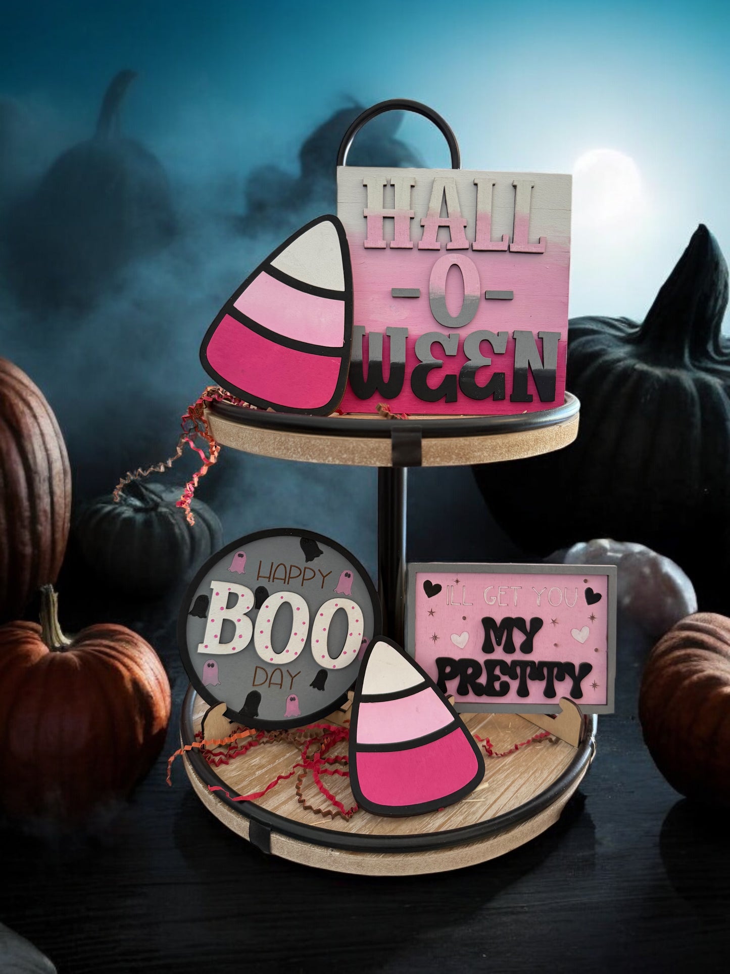 Halloween - DIY Tiered Tray Kit