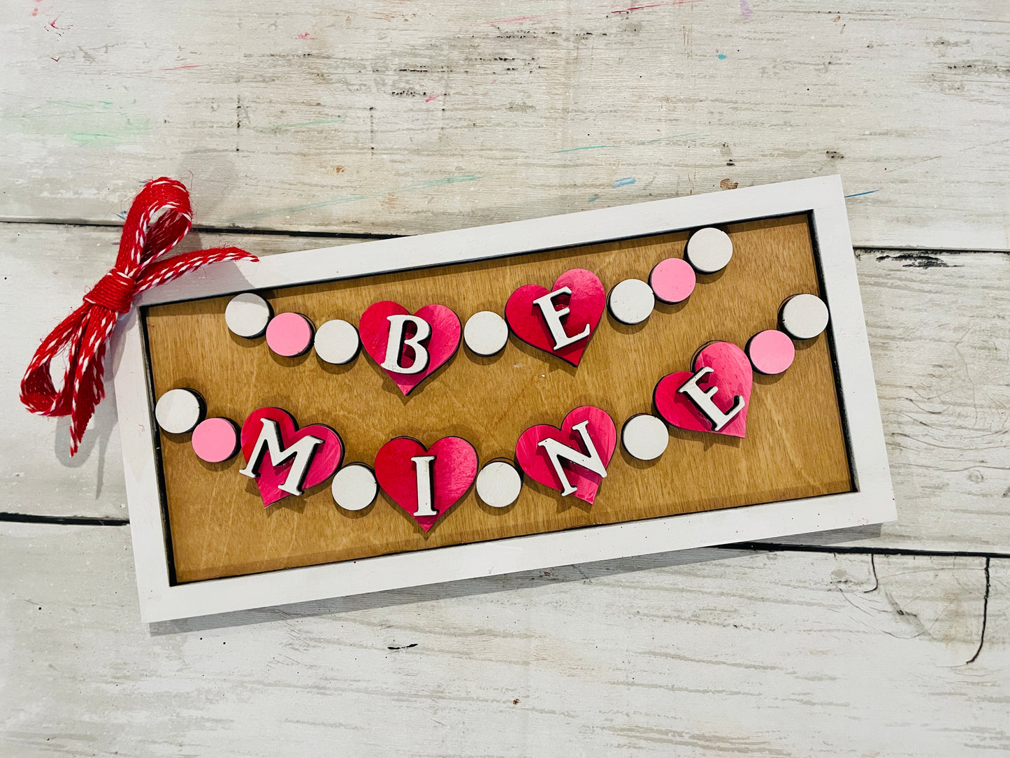 "Be Mine" Valentine Sign DIY Craft Kit