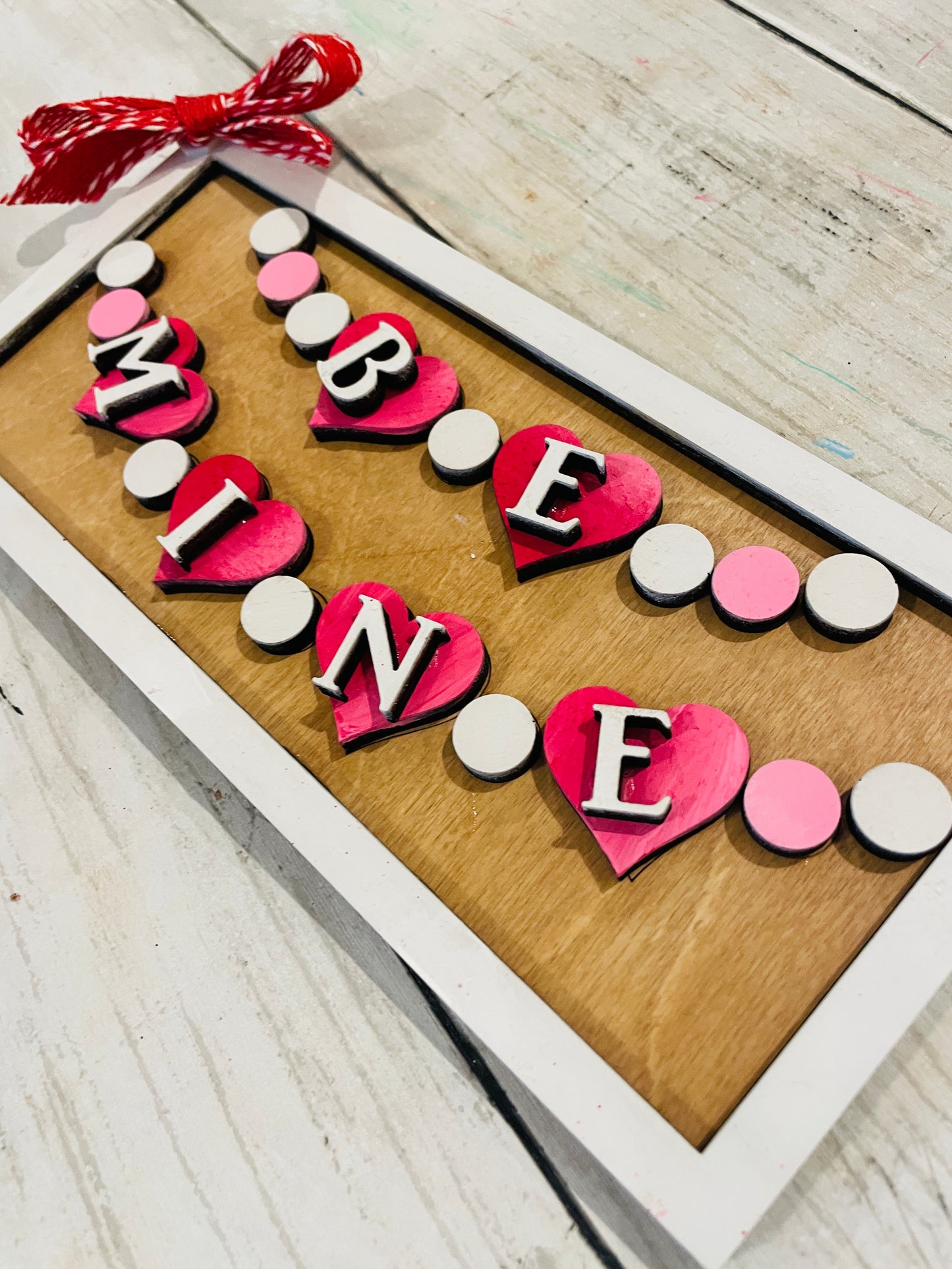 "Be Mine" Valentine Sign DIY Craft Kit