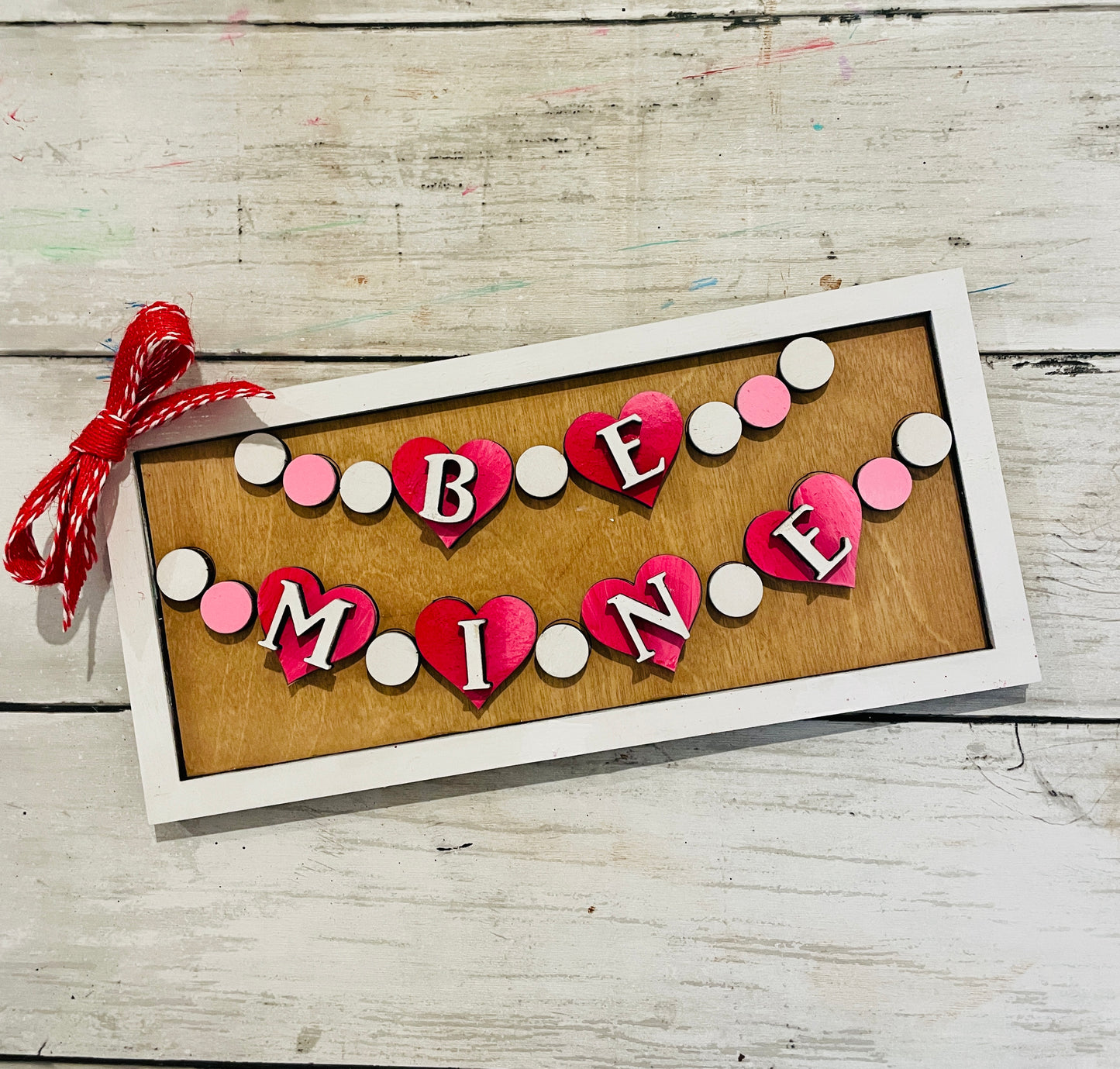 "Be Mine" Valentine Sign DIY Craft Kit