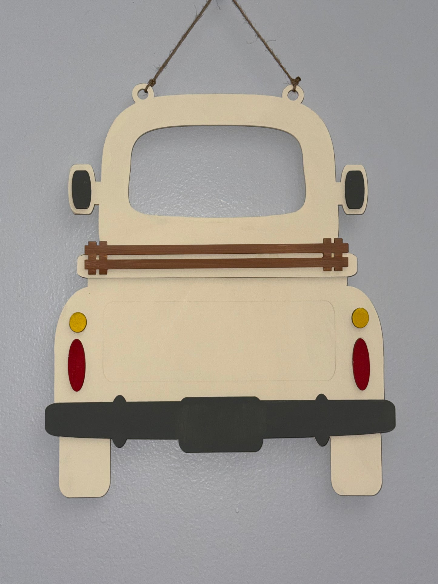 DIY Hippity Hop Easter Bunny Farmhouse Truck Insert – Interchangeable Wooden Spring Paint Kit