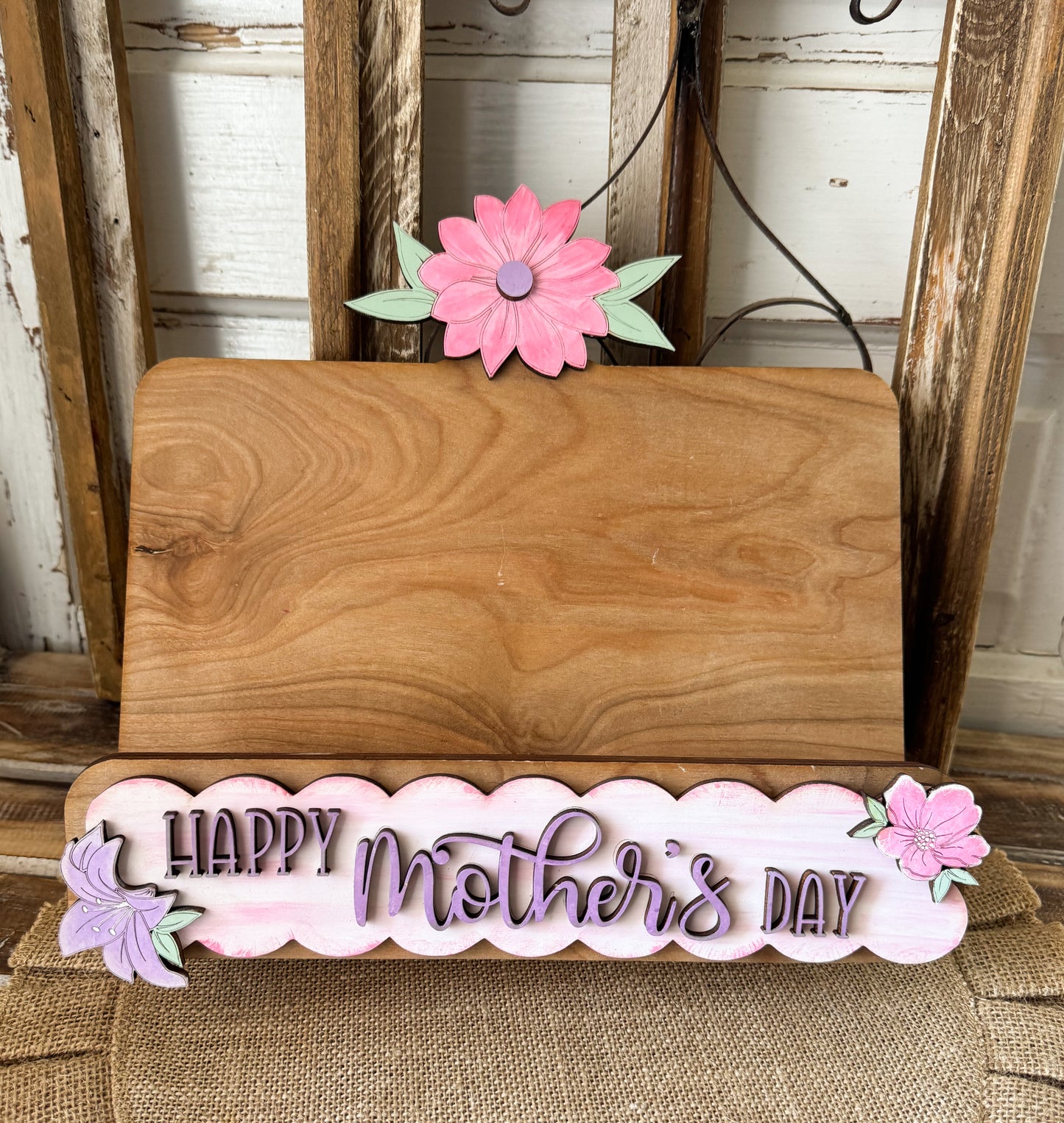 Mother's Day DIY Cookbook Stand Insert | Gift Kit for Cookbook Stand
