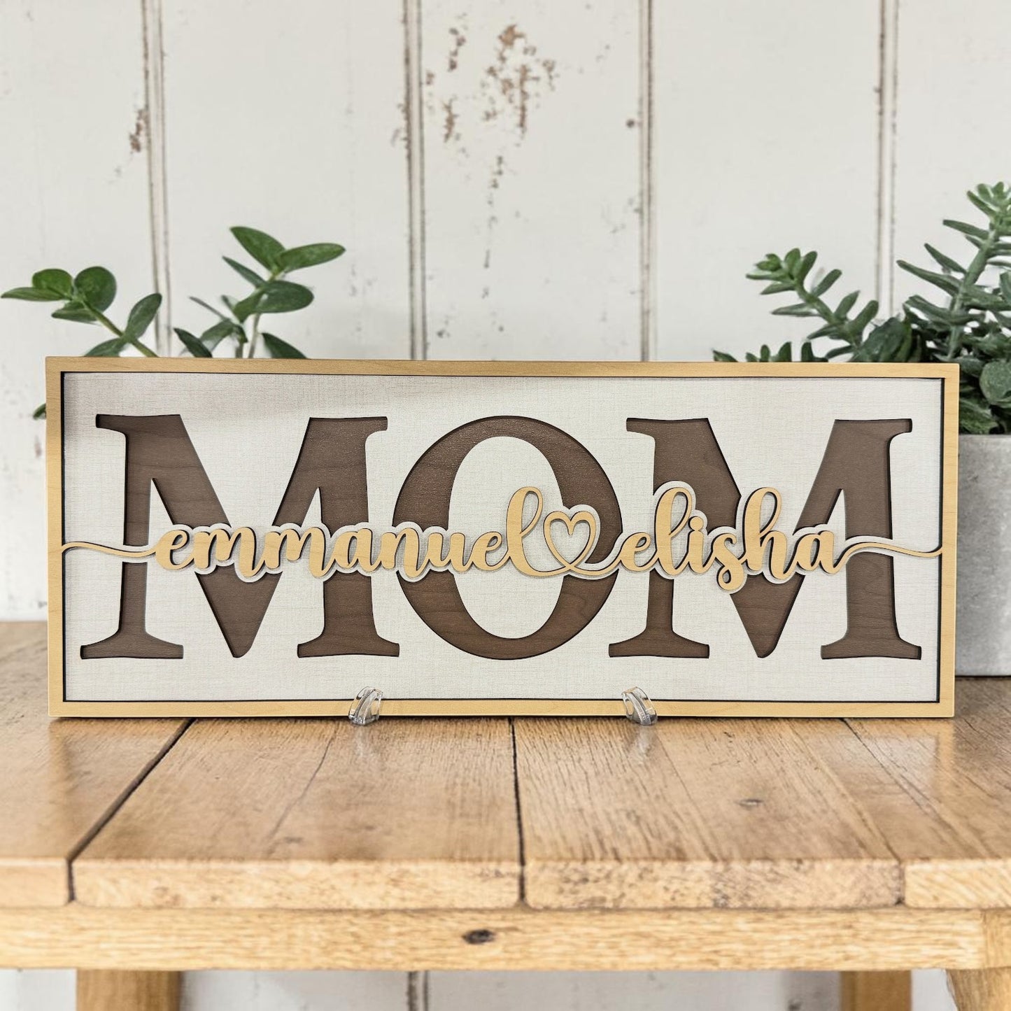 Personalized 3D Layered Name Sign