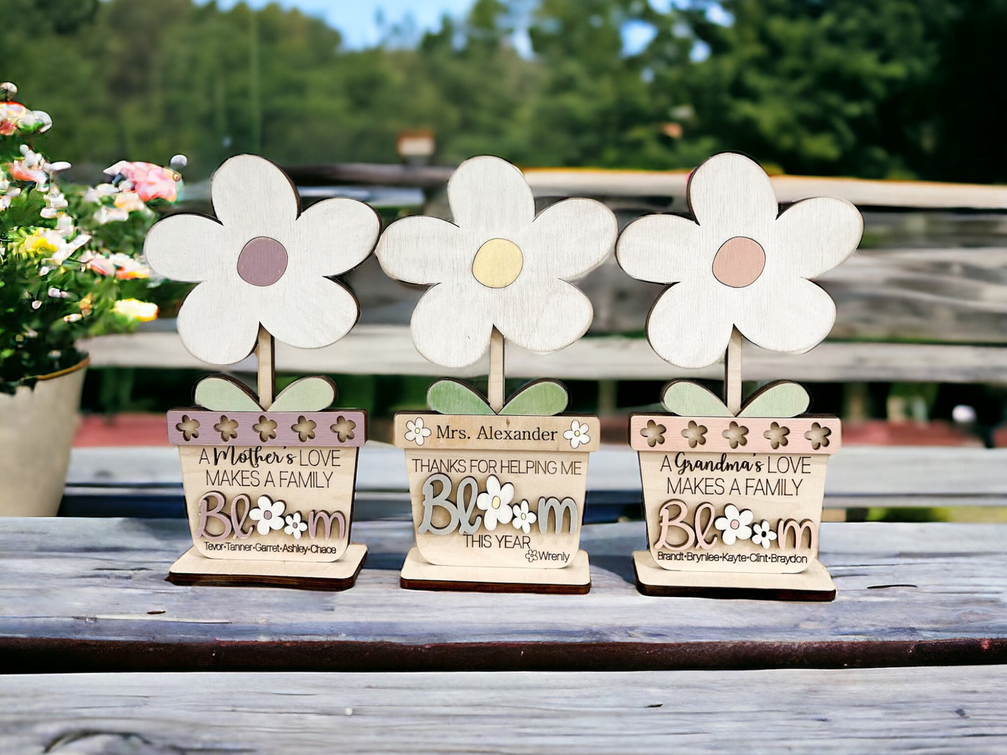 Personalized Flower Pot