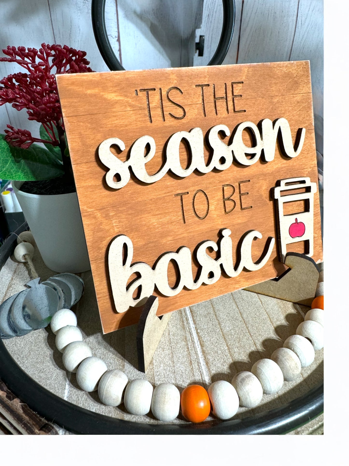 Pumpkin Spice DIY Tiered Tray Kit