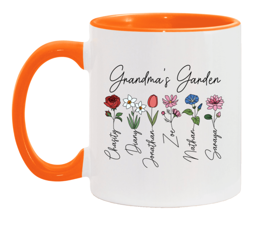 Grandma's Garden Custom Mug