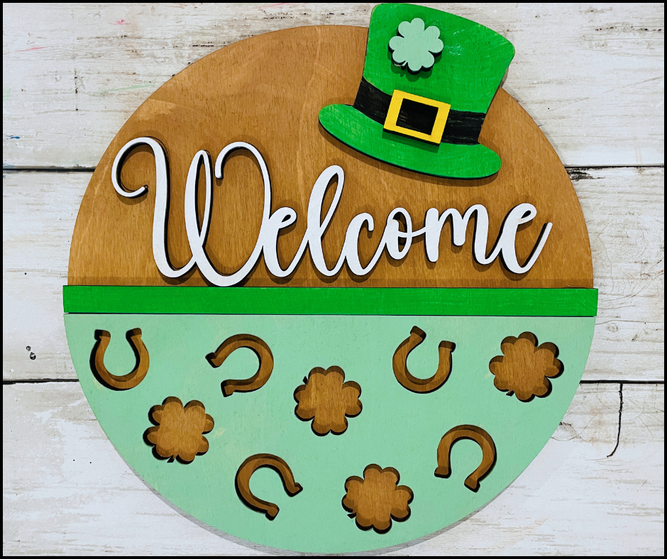Welcome St. Patty's Day DIY Craft Box