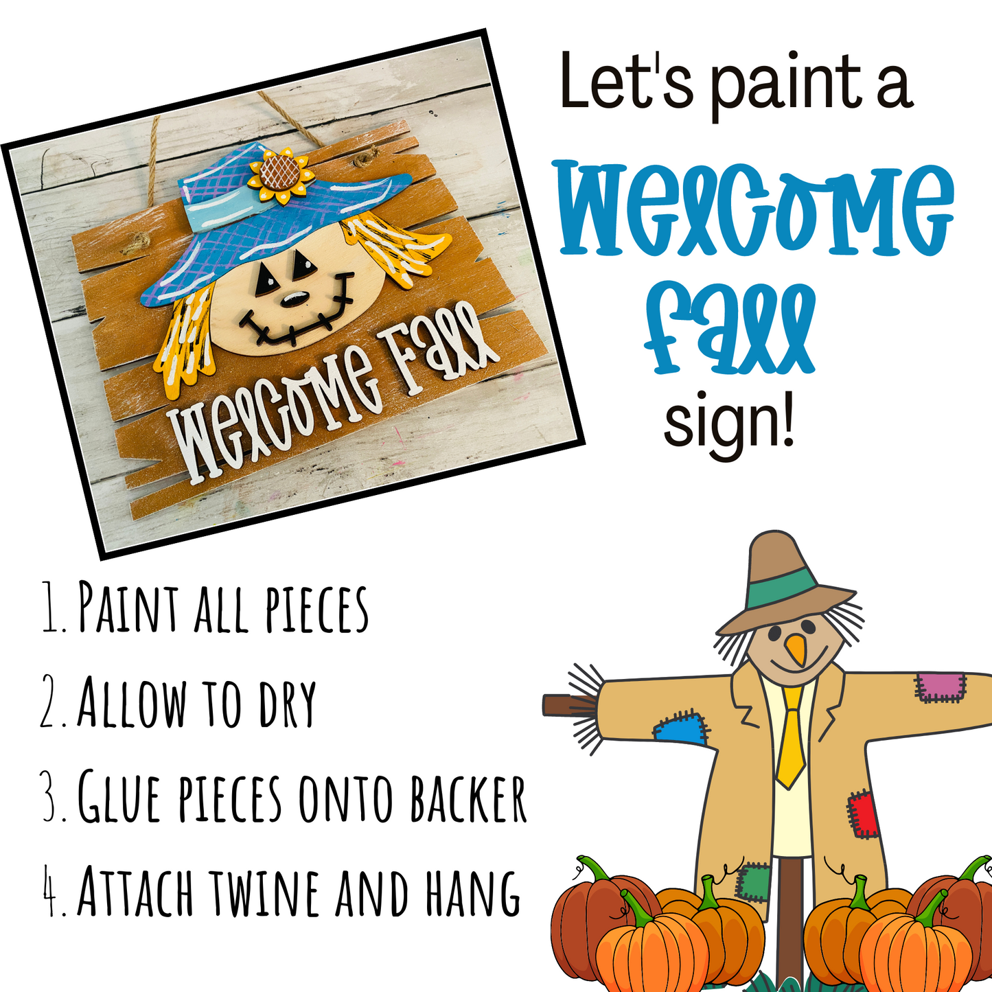 Scarecrow DIY Craft Kit