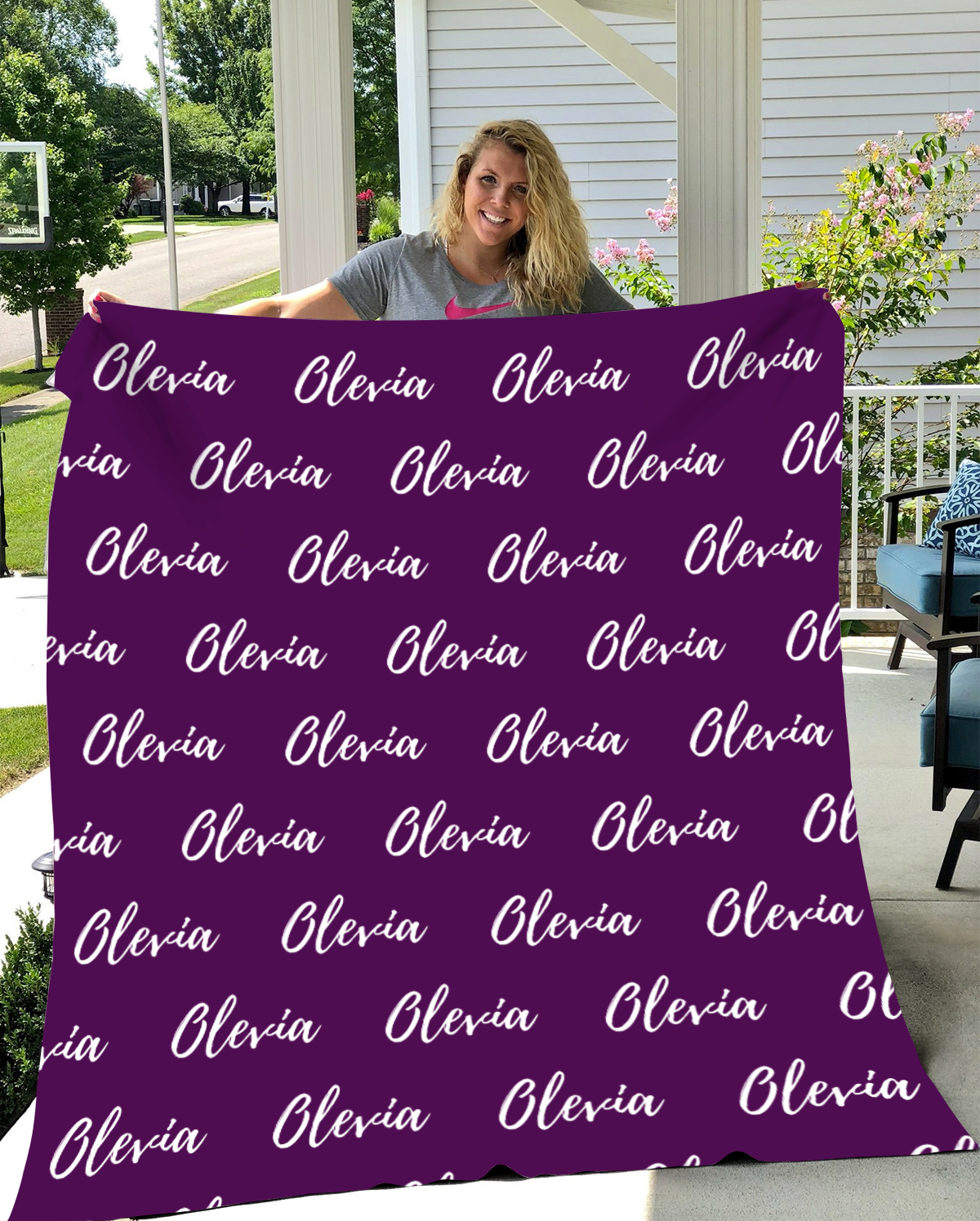 Personalized Name Blanket 2