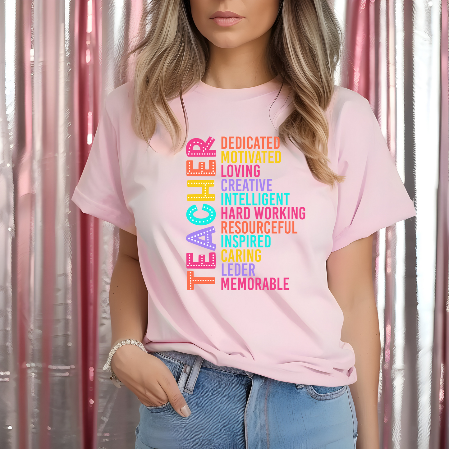 Bright Teacher Acronym T-Shirt |  Inspirational Tee