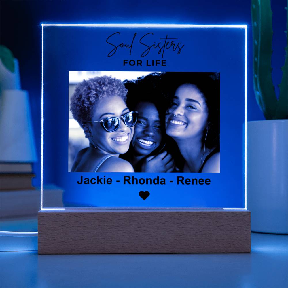 Bestie Acrylic Plaque