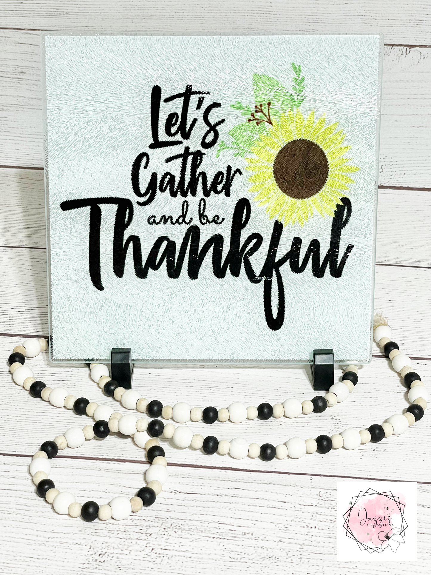 Let's Gather and Be Thankful Hot Plate