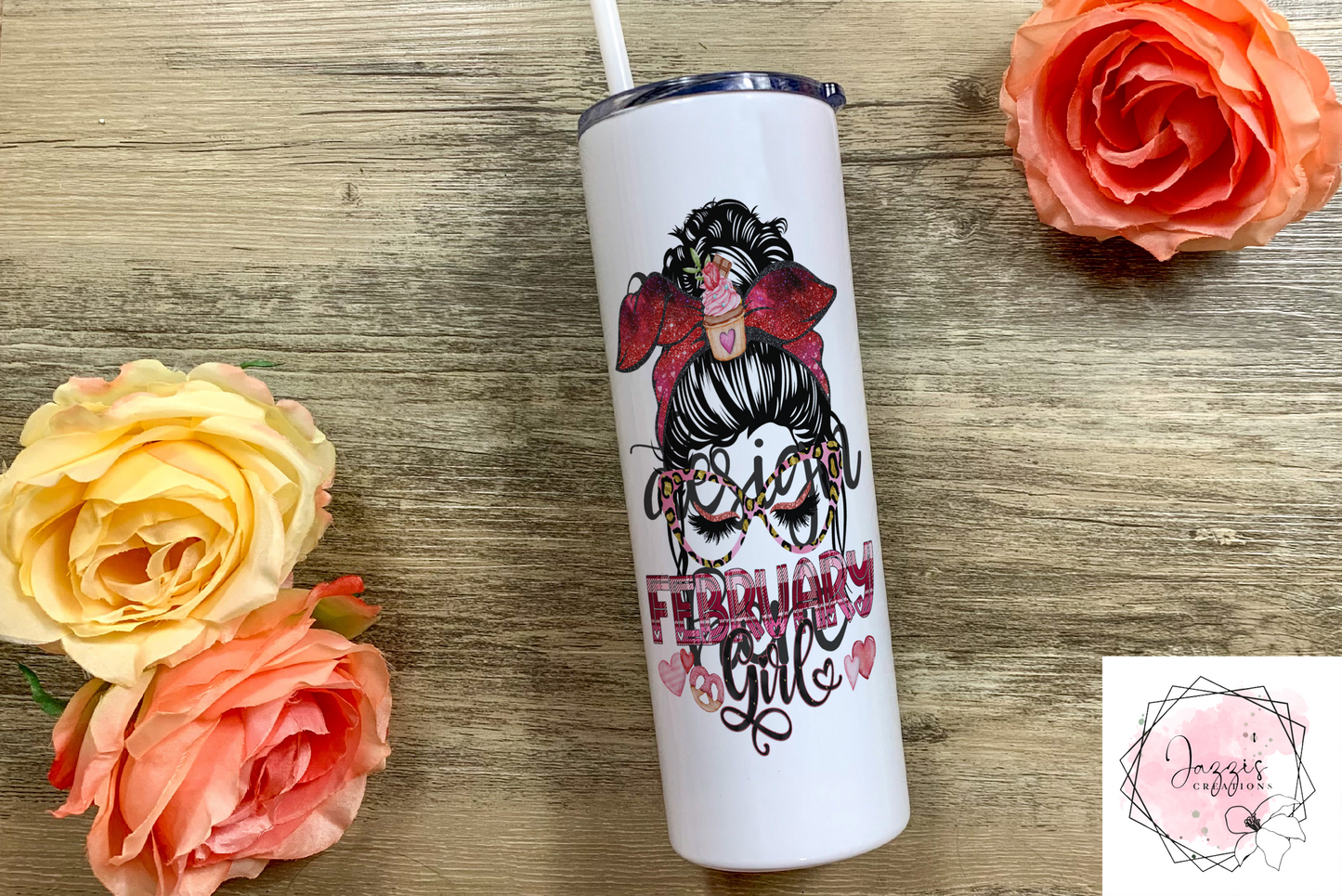 February Girl Tumbler