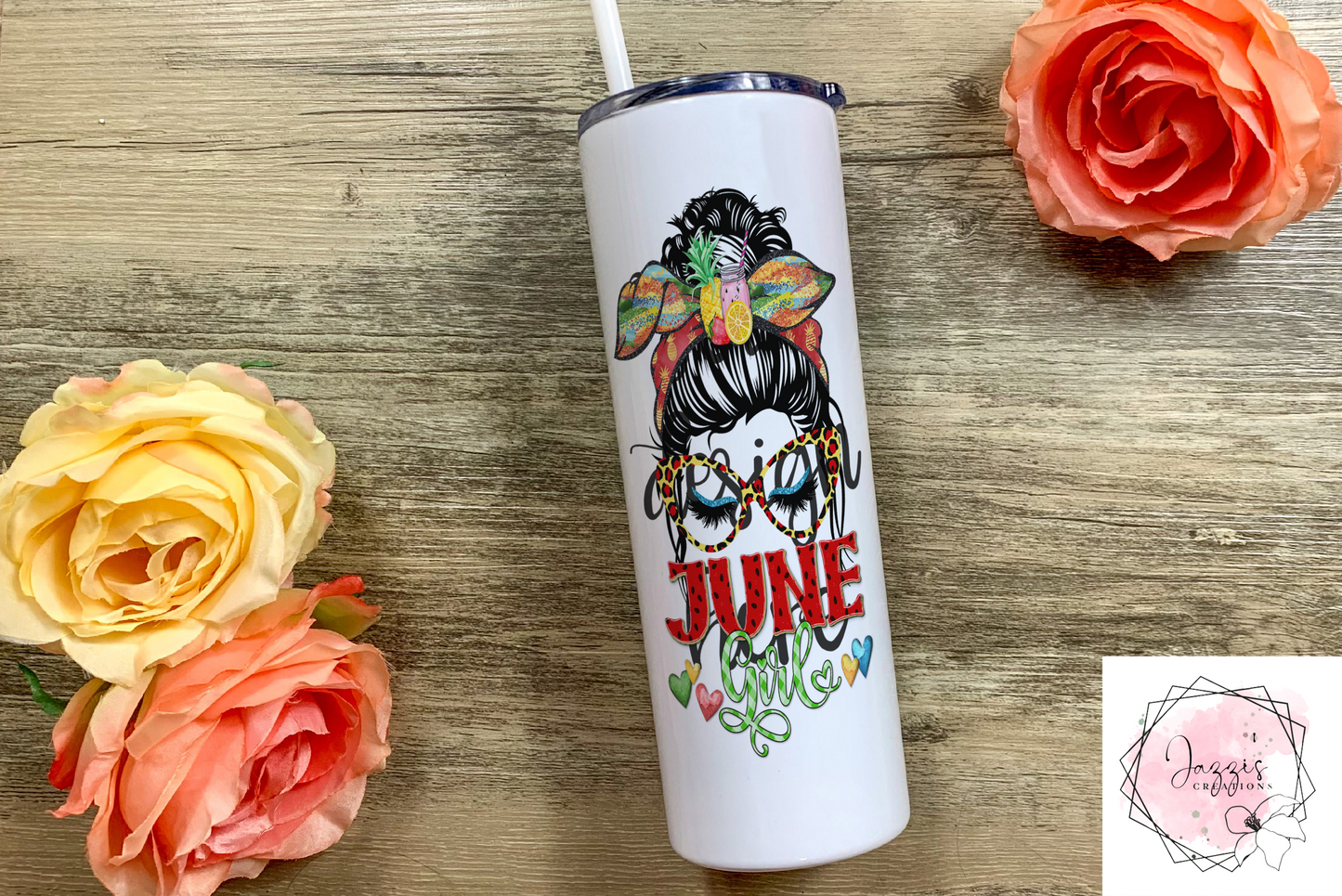 June Girl Tumbler