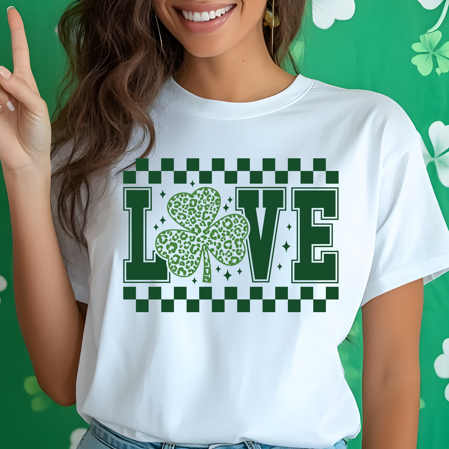 St. Patrick’s Day Retro Love T-Shirt