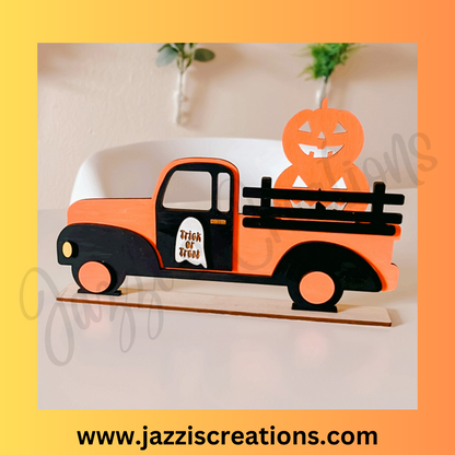 Halloween Vintage Truck Painting Kit