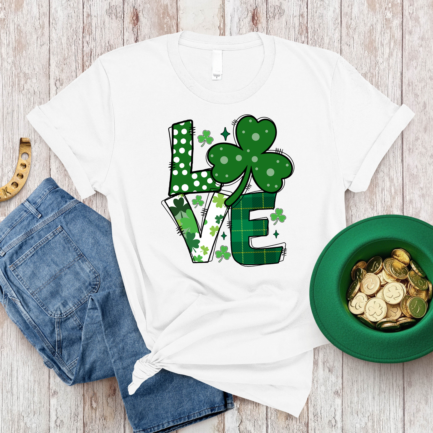 St. Patrick’s Day Lucky Love T-Shirt